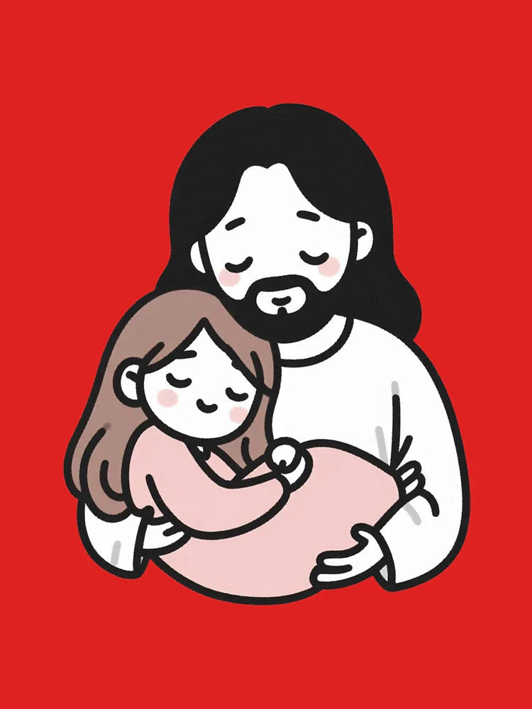 jesus holding up a woman Classic T-Shirt