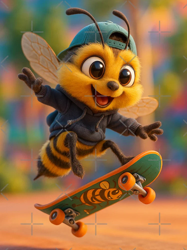 Skater Leafcutter Bee Classic T-Shirt