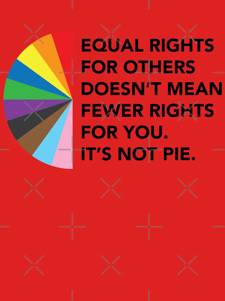 Equal Rights For Others Doesn't Mean Fewer Rights For You. It's Not Pie. Classic T-Shirt