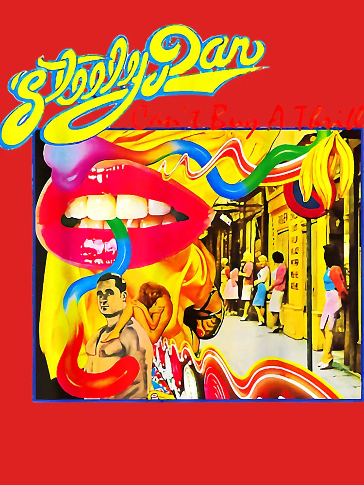 Retro Steely Distressed Arts Dan Rock Music For Fan Classic  Classic T-Shirt