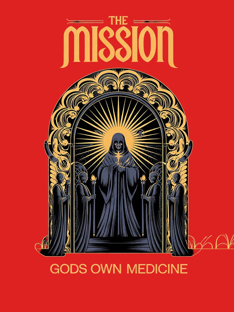 The Missions Band - God's Own Medicine Album Classic T-Shirt
