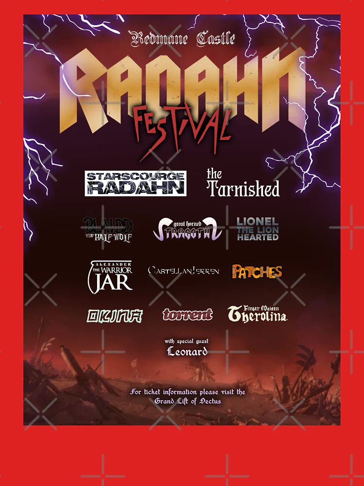 Elden Ring Radahn Festival Poster Classic T-Shirt