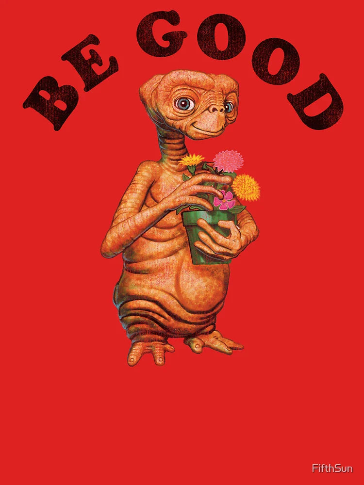 E.T. Be Good E.T. Holding Flower Pot Classic T-Shirt