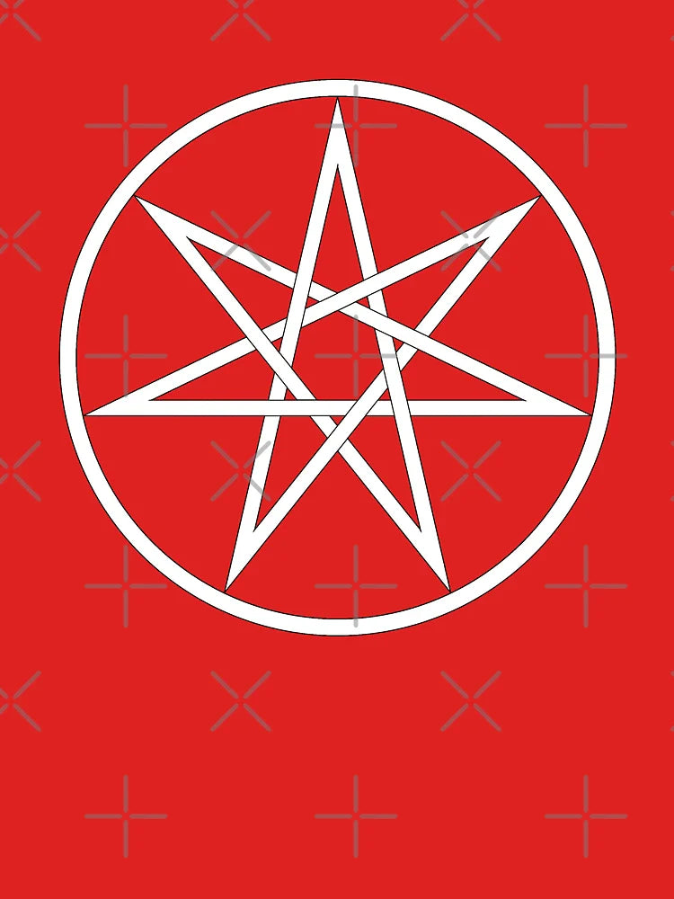 Seven pointed star white Classic T-Shirt