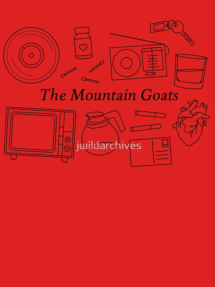 The Mountain Goats inspired print Classic T-Shirt