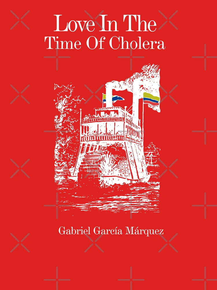 Book Cover Love In The Time Of Cholera,  Steamboat Edition Classic T-Shirt