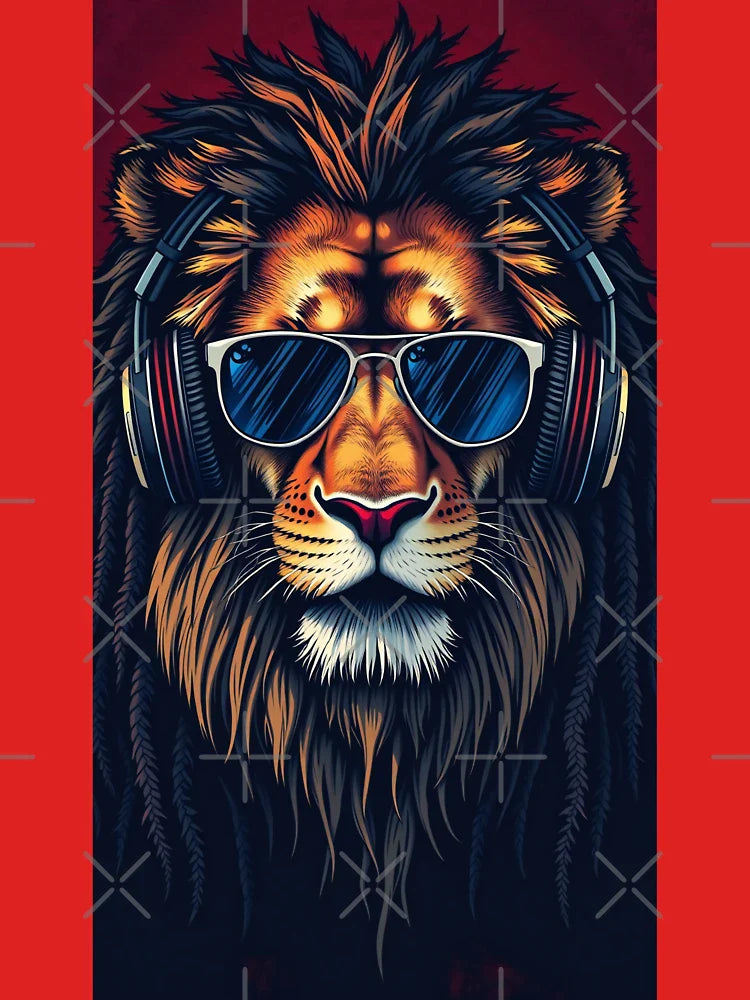 Trippy Lion Classic T-Shirt