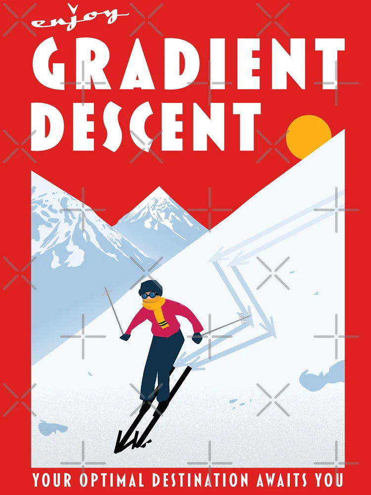Enjoy gradient descent Classic T-Shirt