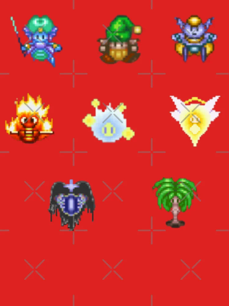 Secret Of Mana Magic Sprites pattern Classic T-Shirt