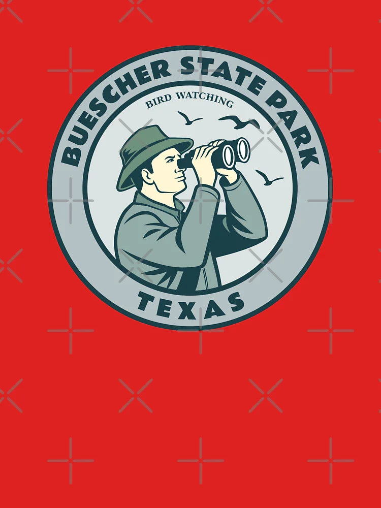 Buescher State Park Texas Birdwatcher Classic T-Shirt