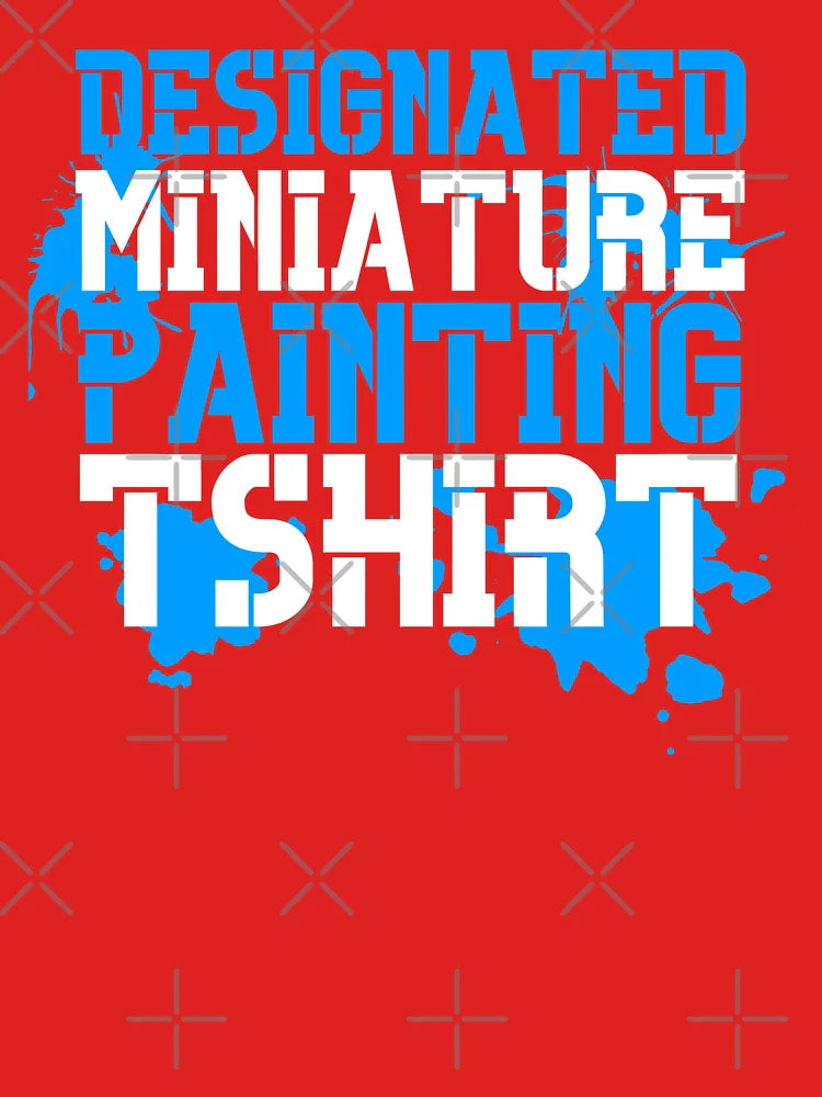 Designated Miniature Painting T-Shirt Classic T-Shirt
