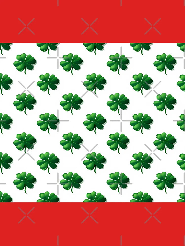 Charming Cute Clovers Pattern Classic T-Shirt