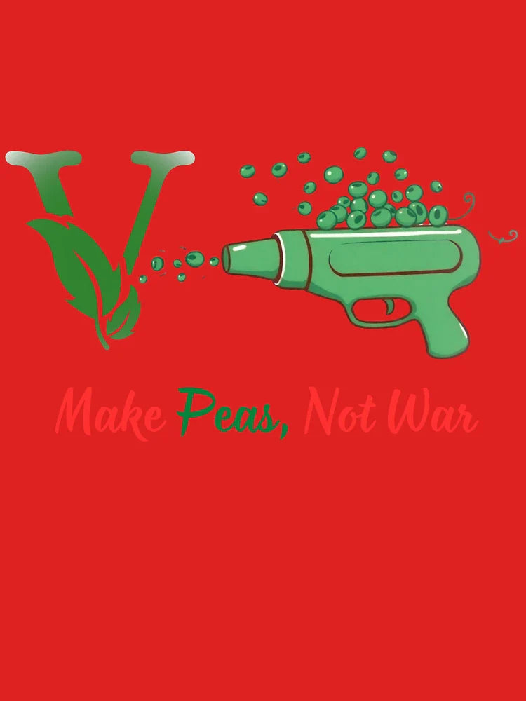 Vegan V Gun Funny T-Shirt Classic T-Shirt