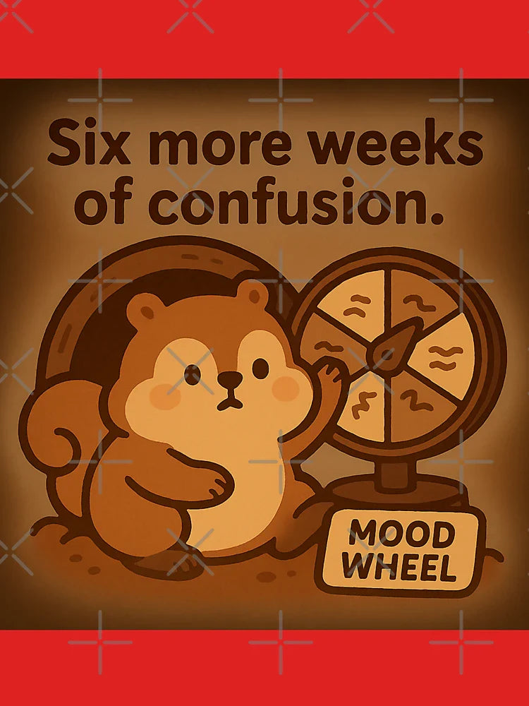 Funny Groundhog Squirrel Mole Mood Wheel Animal Classic T-Shirt