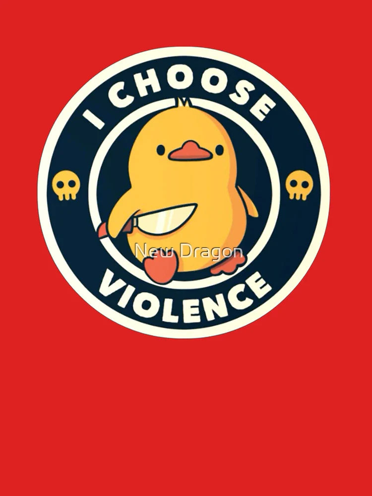 Psychopath Duck 4 Classic T-Shirt