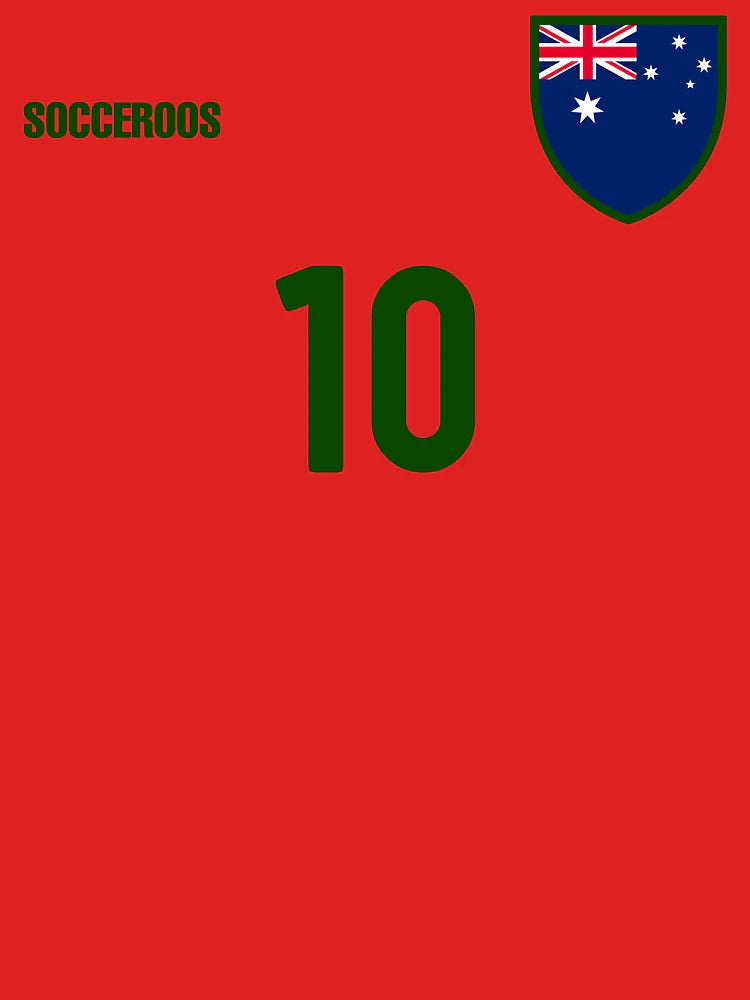 Australia Soccer Pride Retro Football Jersey for Fans Classic T-Shirt