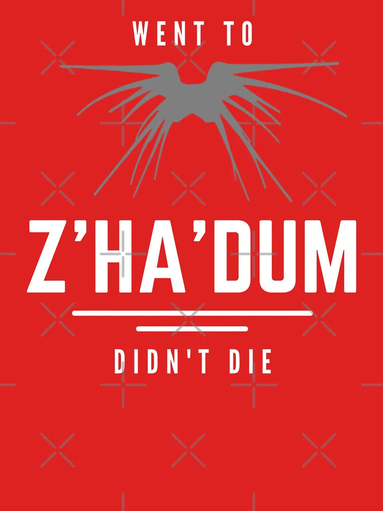 Went to Z'ha'dum - Didn't Die - Shadow Ship - Black - Sci-Fi Classic T-Shirt