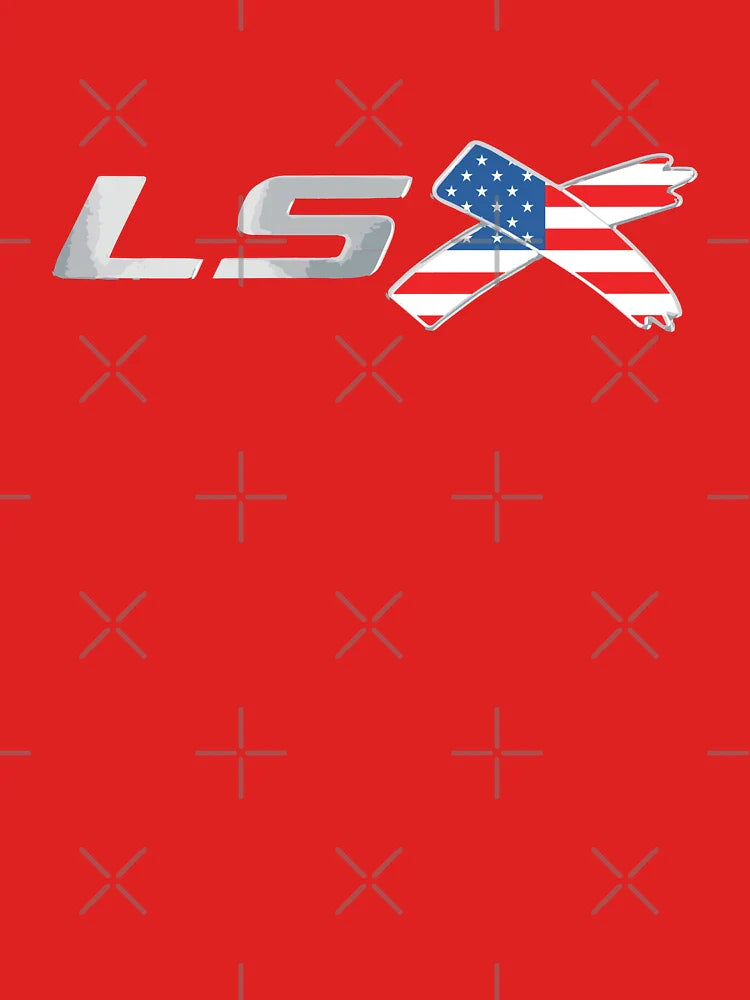 LSX Chrome 427 Bald Eagle Power USA Classic T-Shirt