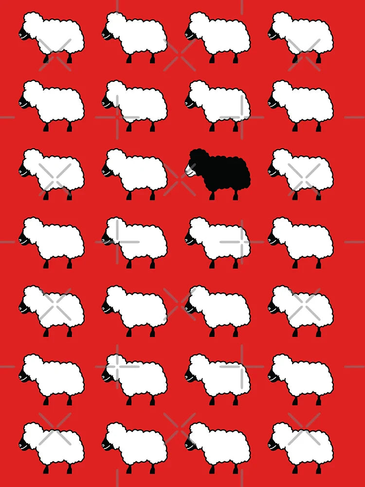 Ilya Black Sheep TED AI Classic T-Shirt