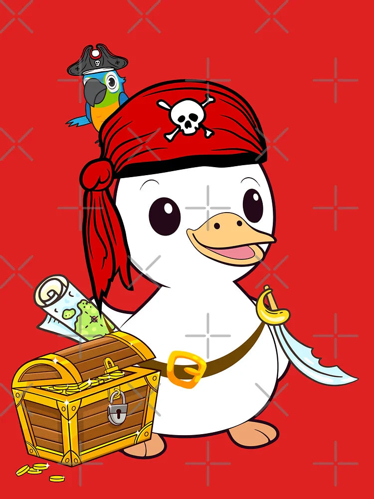 Halloween Pirate Fat Duck Classic T-Shirt