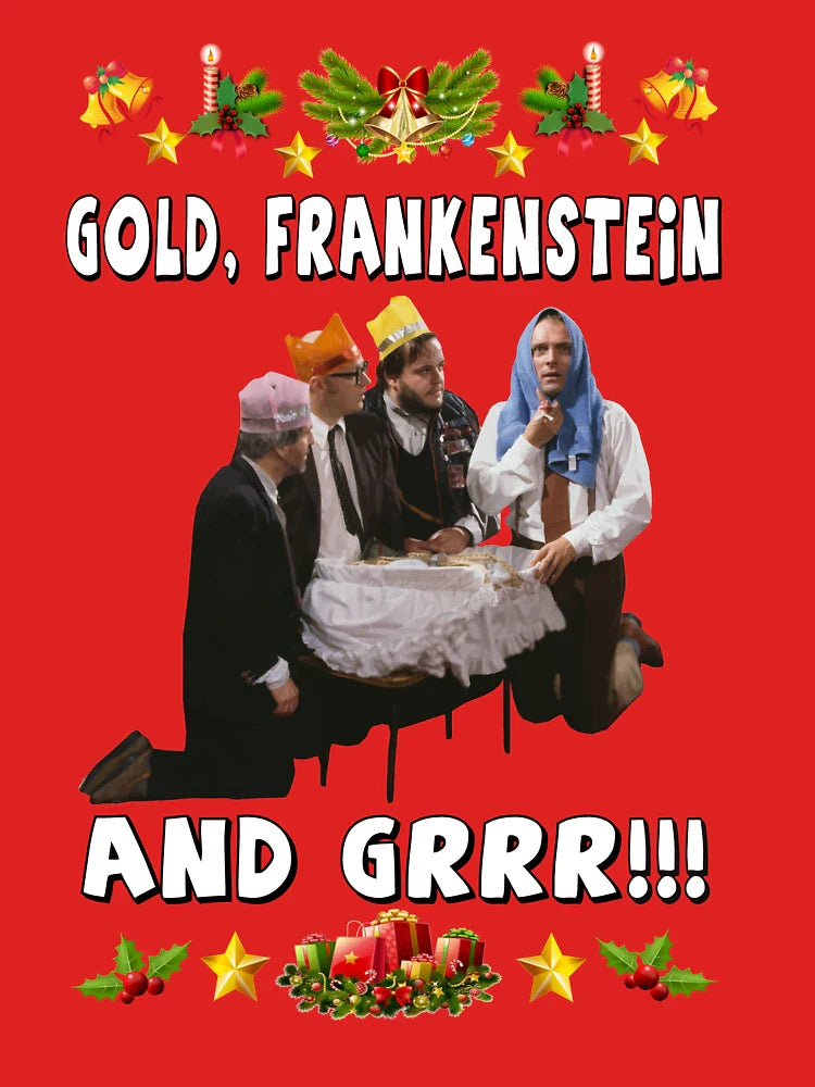 Gold Frankenstein and Grrrr Classic T-Shirt