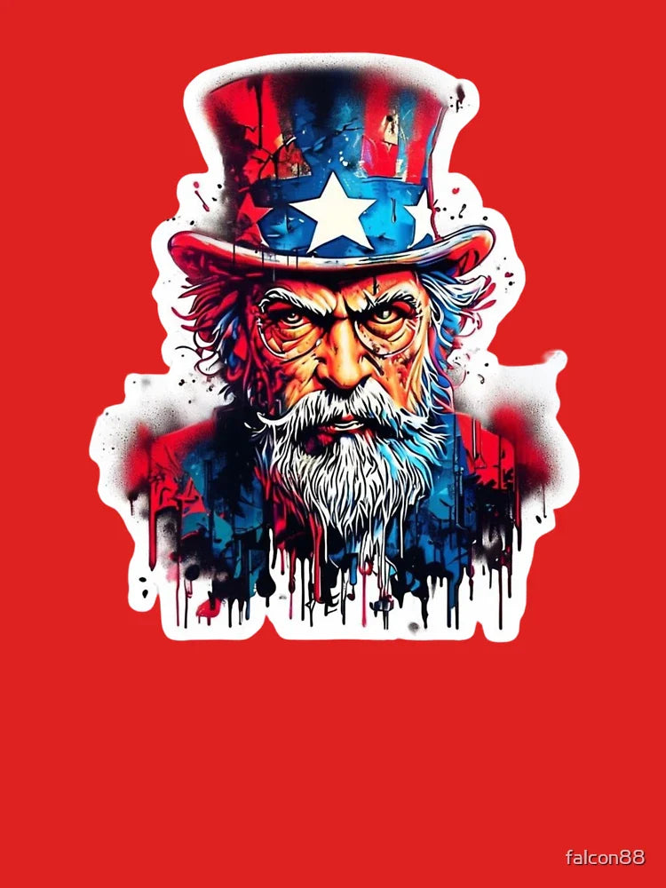 Amalgamation uncle sticker design Classic T-Shirt
