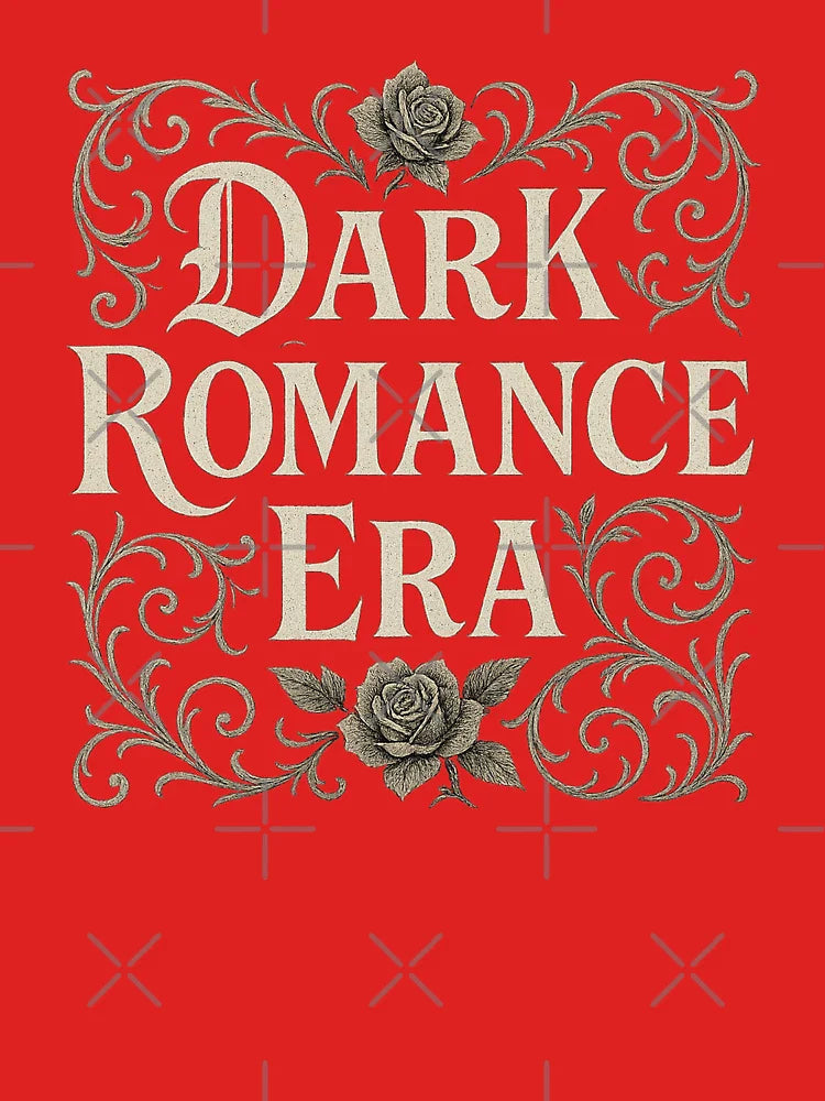 Dark Romance Era – Gothic Rose Vintage Typography Design Classic T-Shirt