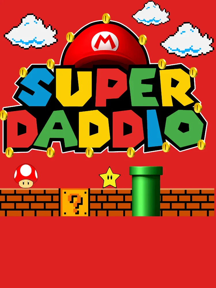 New Super Daddio Fathers Day  Classic T-Shirt