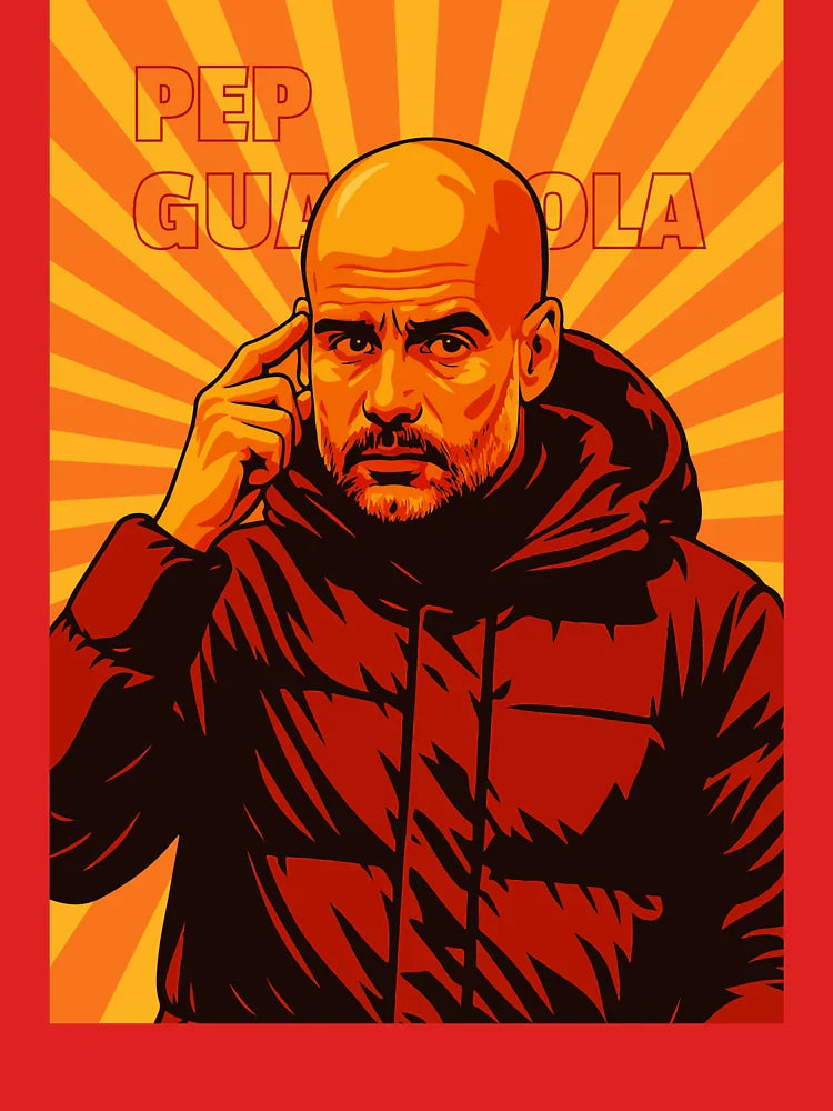 Pep Guardiola Pop Art Style Classic T-Shirt