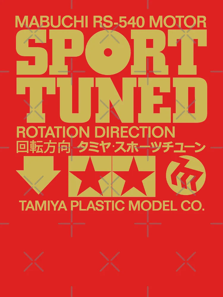 Tamiya Sport Tuned Motor Label Classic T-Shirt