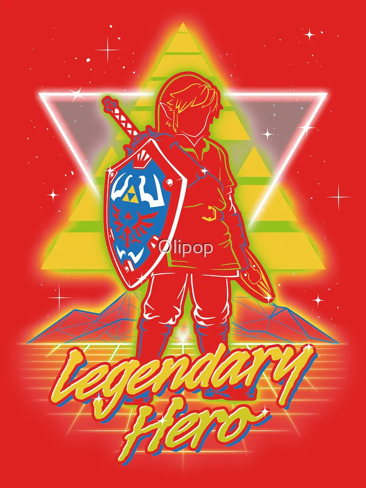 Retro Legendary Hero Classic T-Shirt
