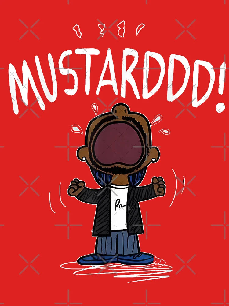 Vintage Kendrick Lamar Mustard Meme , Mustard Meme , Mustard Kendrick Lamar Classic T-Shirt