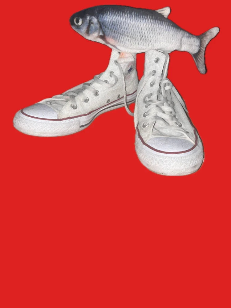 Realistic Fish Wearing Shoes Classic T-Shirt