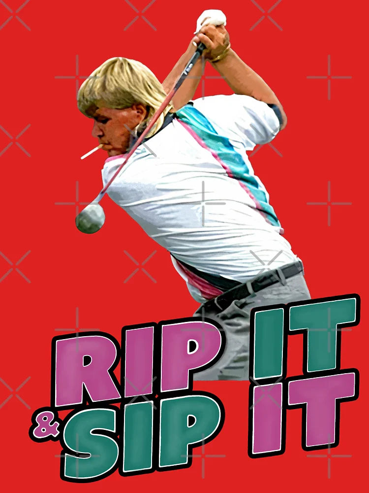 John Daly Rip It Sip It Golf  Classic T-Shirt