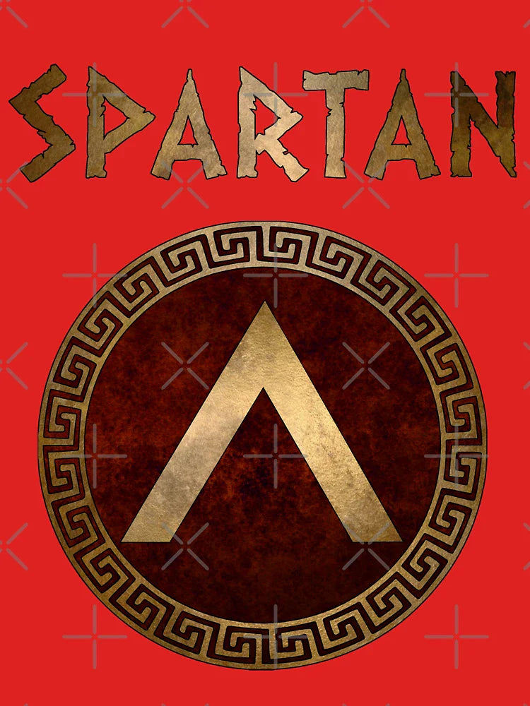 Spartan Shield Lambda Ancient Lacedaemonian Symbol of Sparta Classic T-Shirt