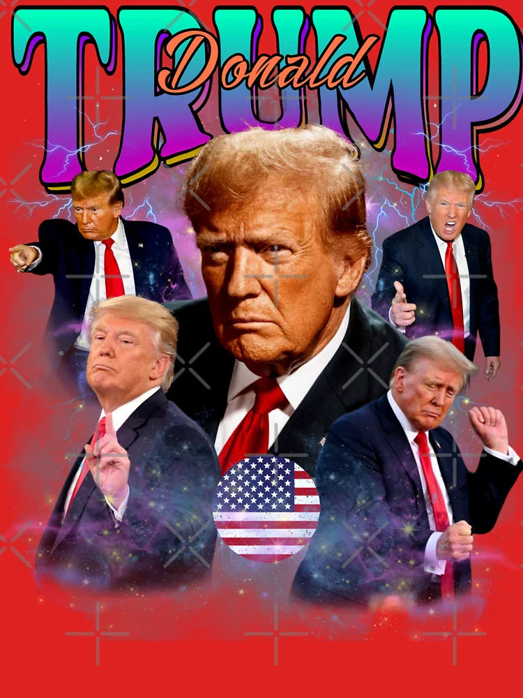 Donald Trump 90s vintage bootleg design Men Woman Kids  Classic T-Shirt
