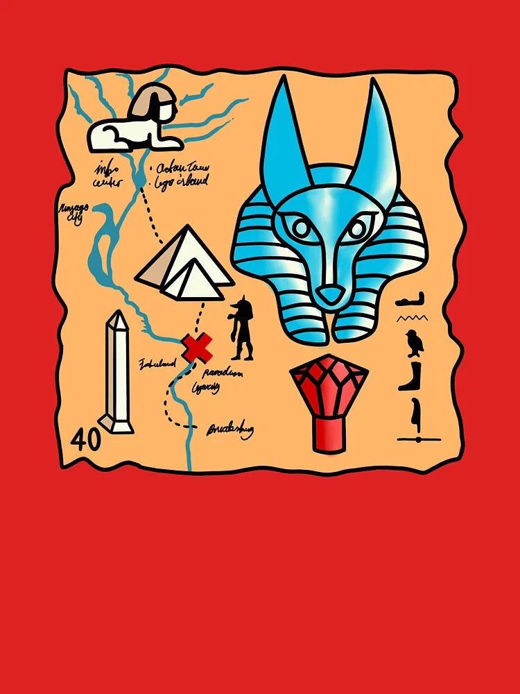 Adventurers Treasure Map Seth Classic T-Shirt