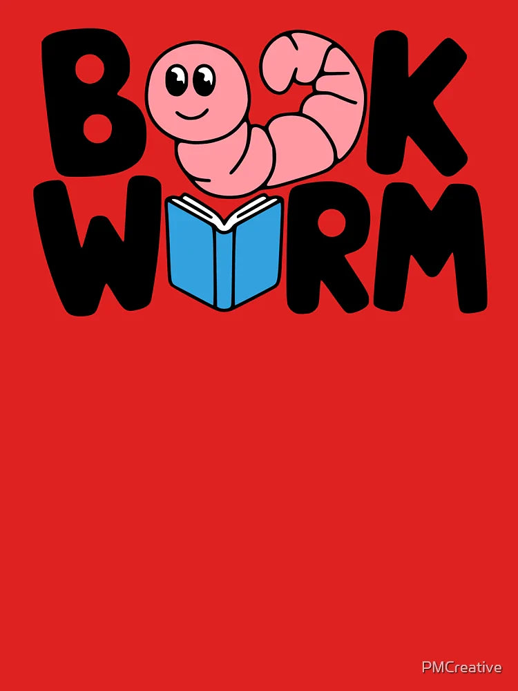 Bookworm. Cute Reading Worm Pun Classic T-Shirt