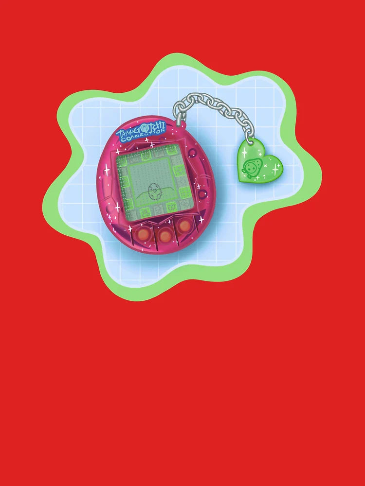 Tamagotchi Pink Sticker  Classic T-Shirt