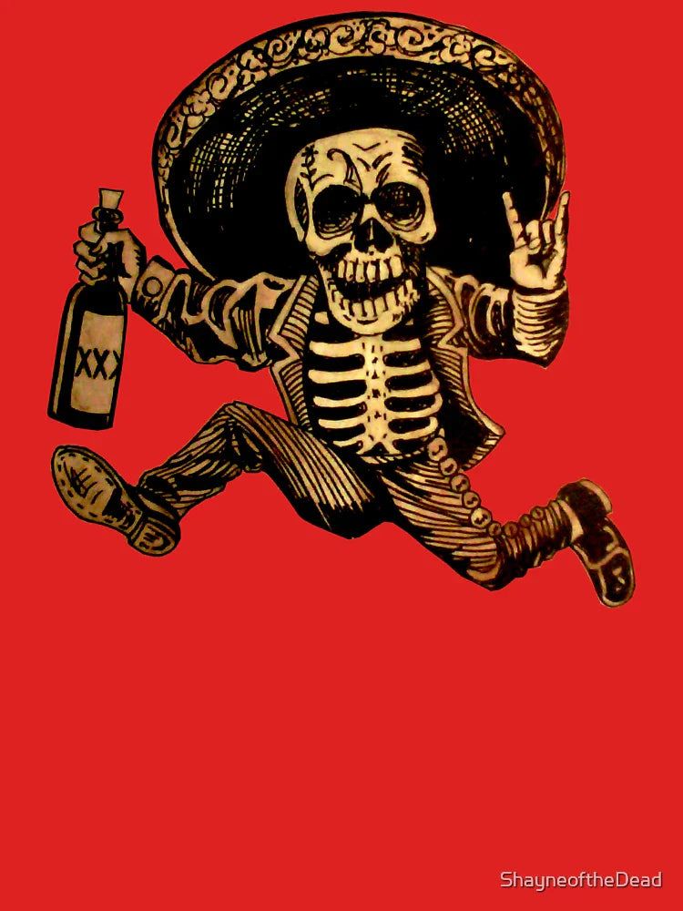 Posada Day of the Dead Outlaw Classic T-Shirt
