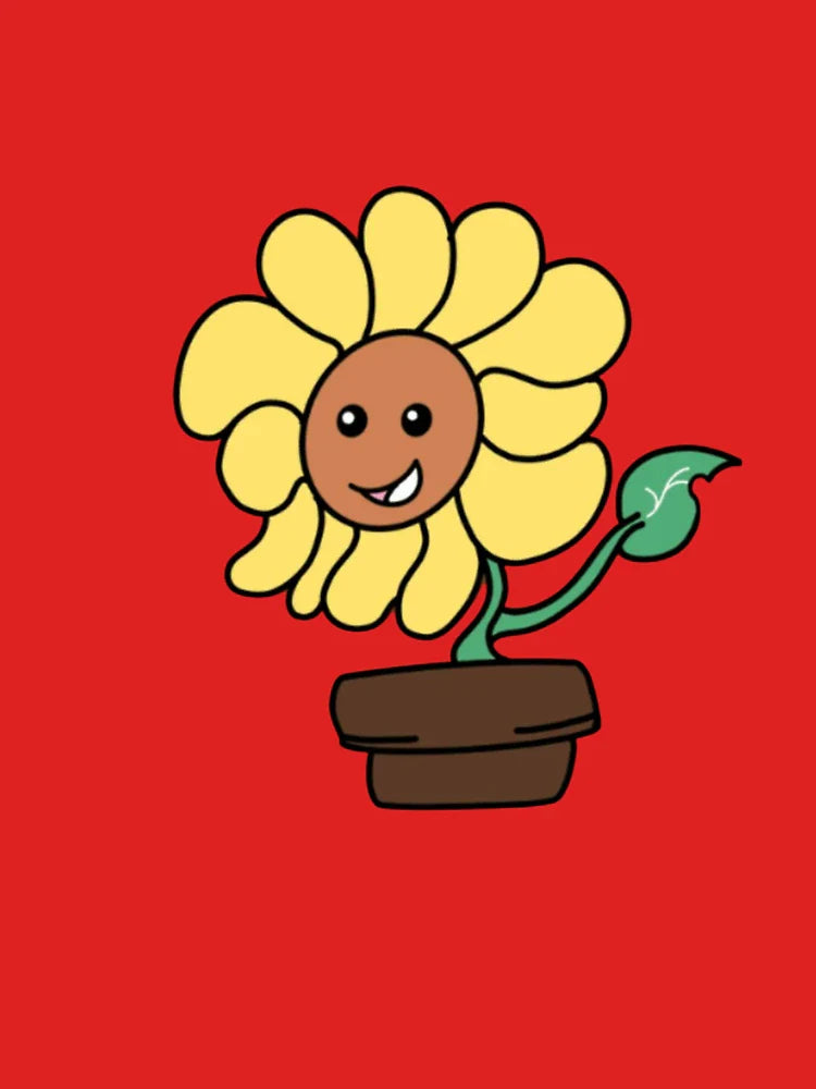 Smiling sunflower. Classic T-Shirt