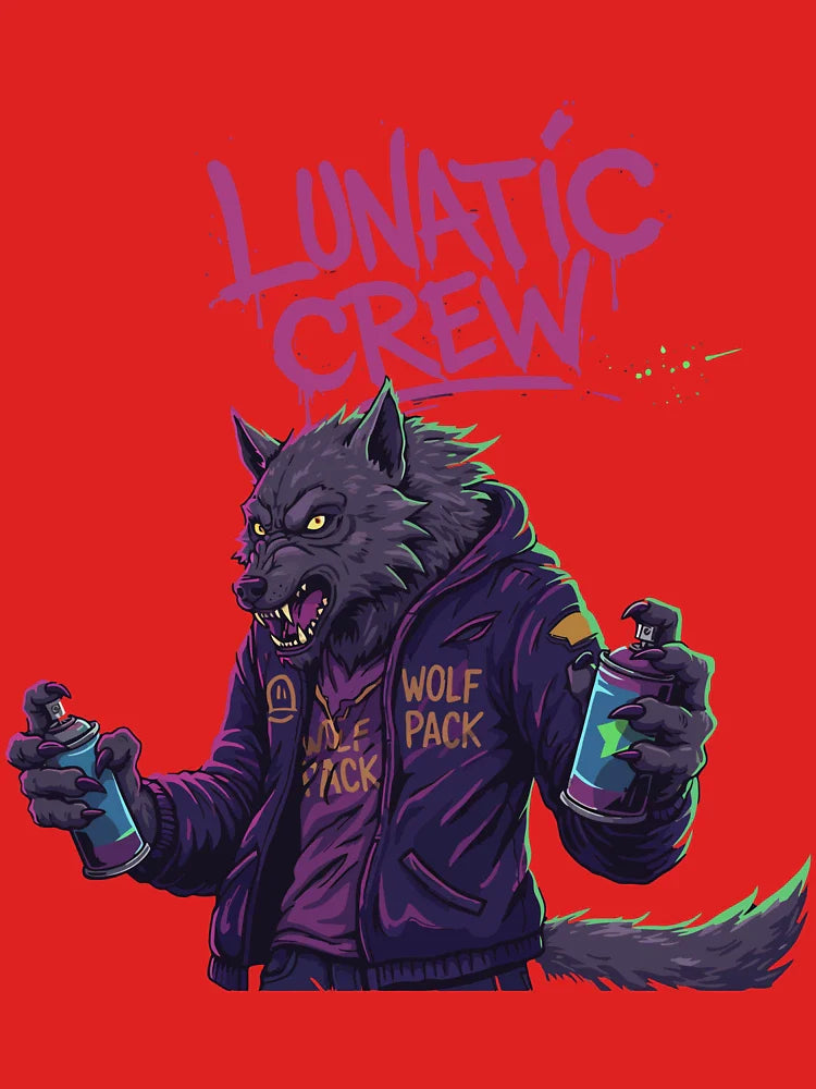 Graffiti Werewolf: Urban Tagging Beast Classic T-Shirt