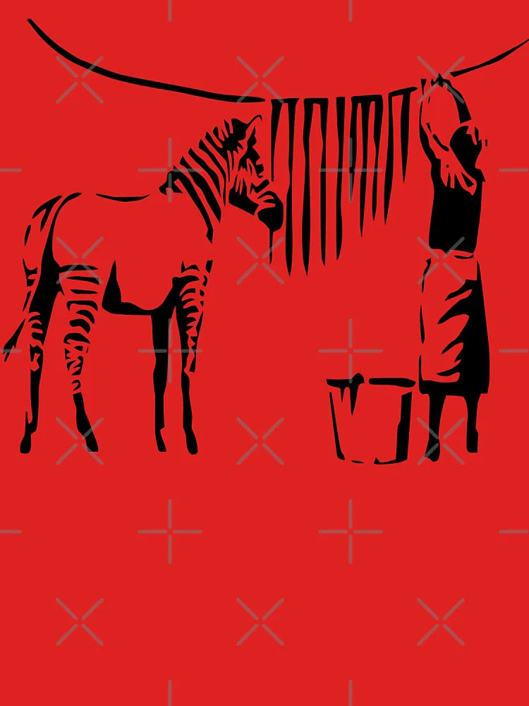 Banksy Zebra Classic T-Shirt