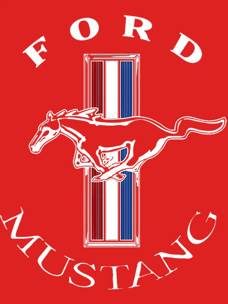 Ford Mustang Logo Color Classic T-Shirt
