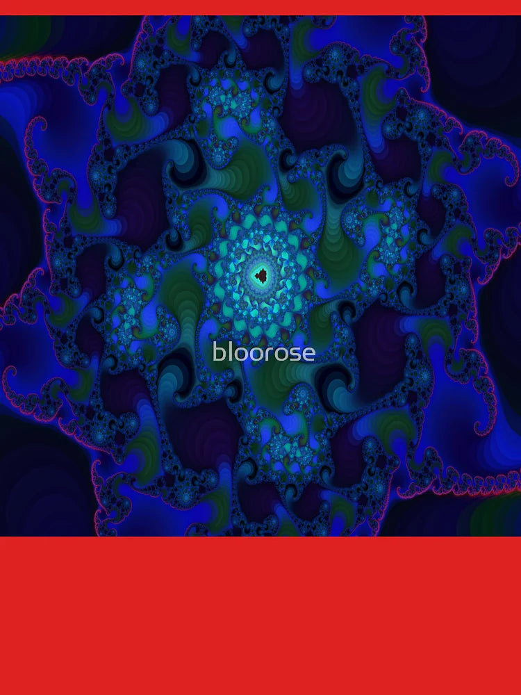 Deep Sea Bloom: A Fractal Abyss Classic T-Shirt