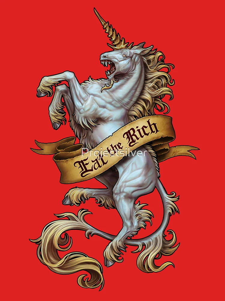 The Unicorn - Eat the Rich Classic T-Shirt