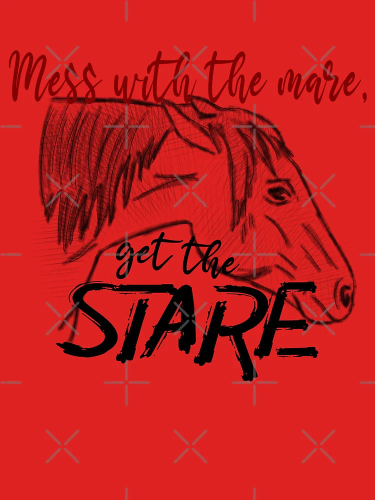 Equestrian Mare Stare  Classic T-Shirt