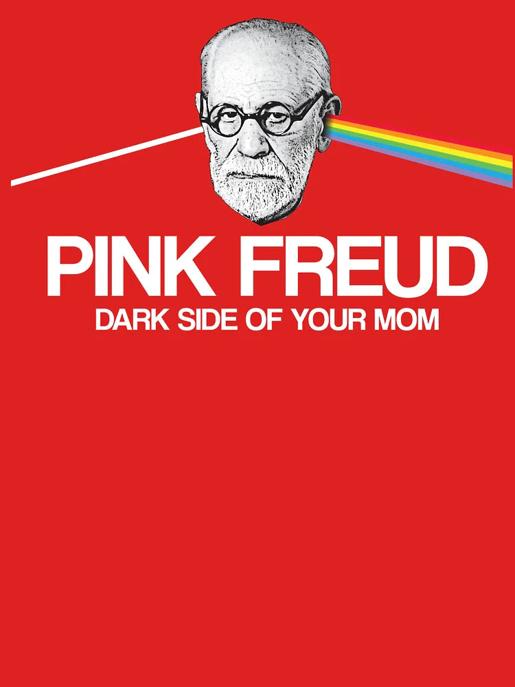 Pink Freud - Dark Side of your Mom Classic T-Shirt