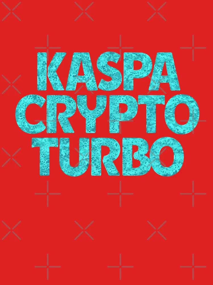 Kaspa Overclocked High Speed Blockchain Design Classic T-Shirt