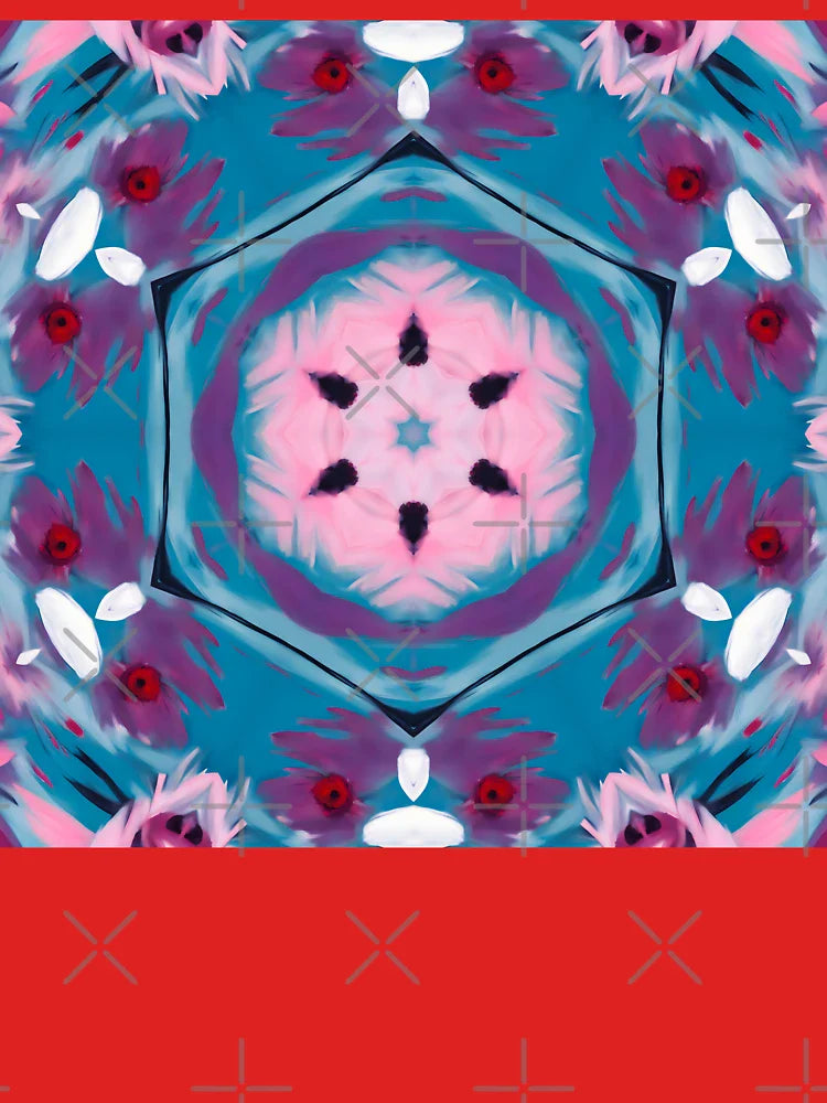 Psychedelic Kaleidoscope Design Classic T-Shirt
